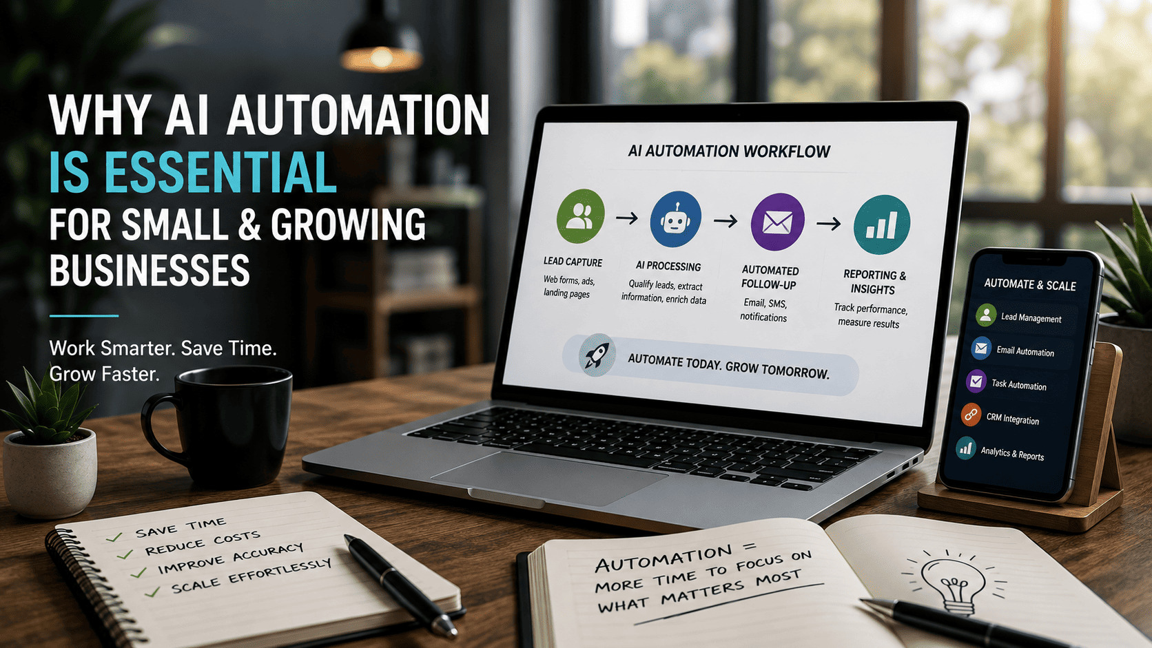 Why AI Automation Is Becoming Essential for Small and Growing Businesses