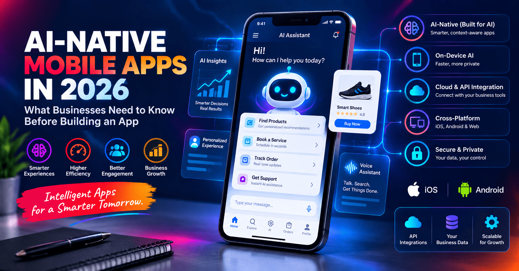 AI-Native Mobile Apps in 2026: What Businesses Need to Know Before Building an App