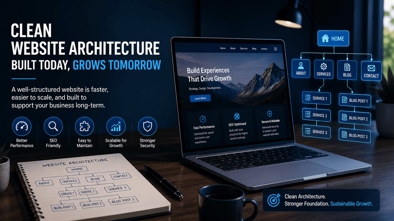 Why Clean Website Architecture Matters for Long-Term Growth