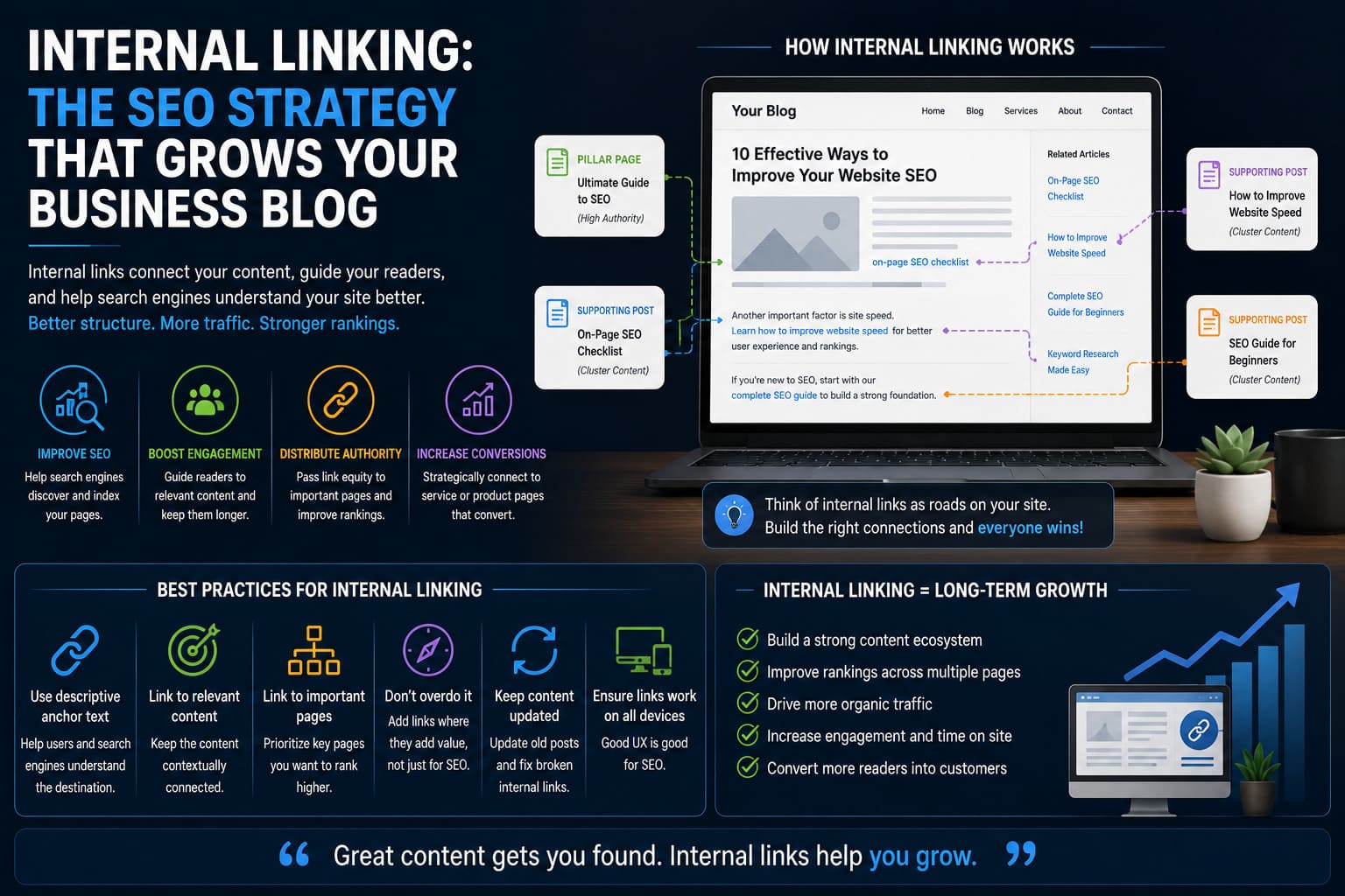 The Role of Internal Linking in a Growing Business Blog